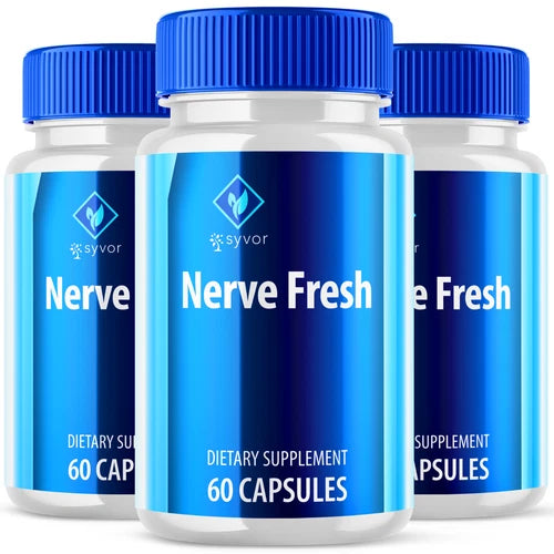 Nerve Fresh Advanced Nerve Support Formula Maximum Strength Vitamin 180 Capsules