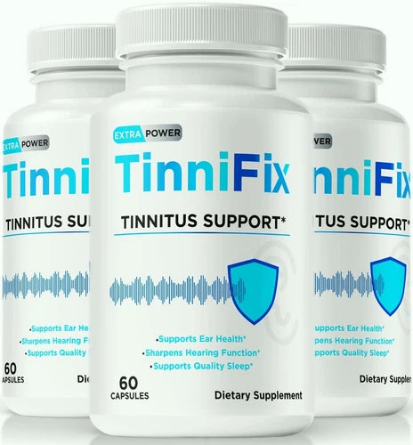 (3 Pack) Tinnifix Capsules, Tinnifix Pills to Support Hearing & Ear Health