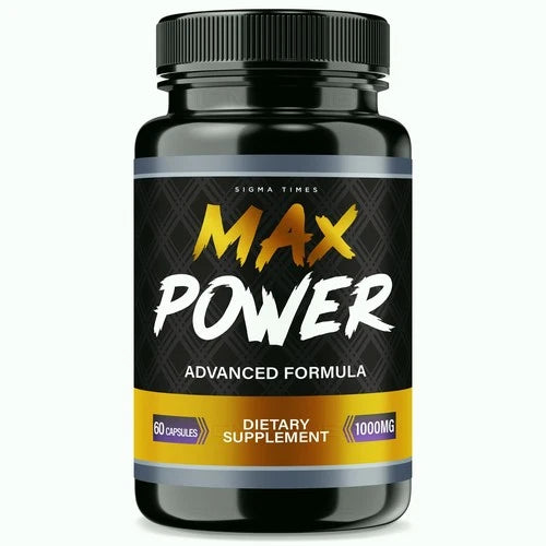 Max Power for Men - MaxPower Powerful Male Health Support 60ct