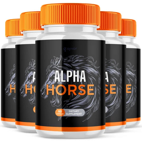 Alpha Horse Pills For Men Advanced Vitality Support Supplement 300 Capsules