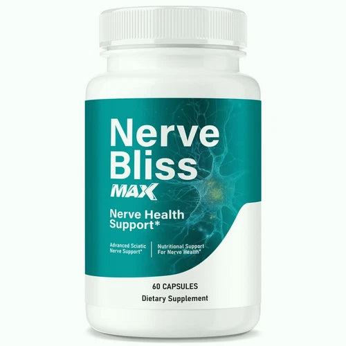 Nerve Bliss Max Nerve Health Pills, Advanced Nerve Support Formula 60ct