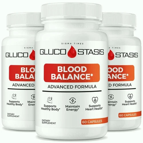 (3 Pack) Gluco Stasis Blood Balance – Premium Blood Health Support Formula