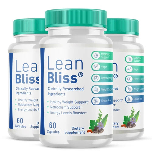 (3 Pack) Lean Bliss, LeanBliss Weight Loss & Fat Burner Capsules (180 Capsules)
