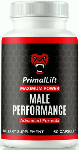 PrimalLift Male Performance & Vitality Pills, Primal Lift for Men 60ct