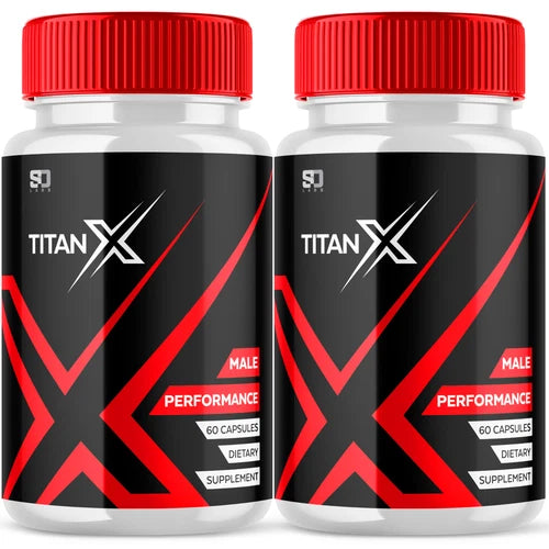 Titan X - Male Pills to Boost Performance and Endurance (2 Pack)