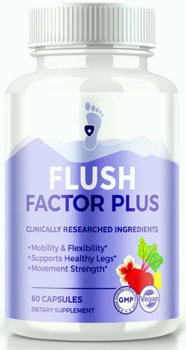 Flush Factor Plus Capsules for Digestive Health & Weight Management 60ct