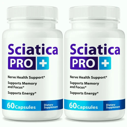 (2 Pack) Sciatica Pro+ Pills for Nerve Health, Sciatica Pro Plus Nerve Support
