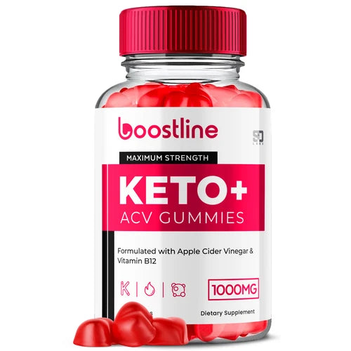 Boostline Keto, Boost Line Keto ACV Weight Loss & Fat Burn Gummies (60 Gummies)