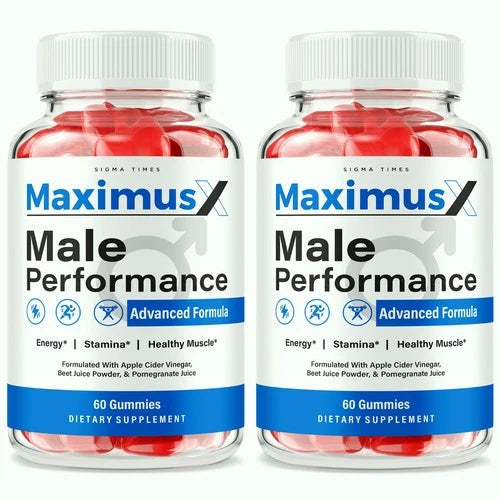 (2 Pack) Maximus X Gummies - MaximusX Performance Gummy for Men