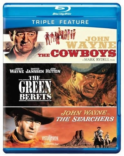 The Cowboys / Green Berets / Searchers Blu-ray