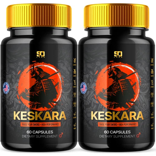 Keskara Male Health Pills - Boost Vitality and Enhance Performance (2 Pack)