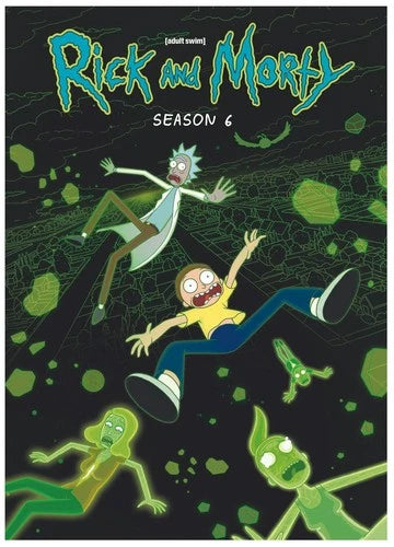 Rick and Morty Season 6 DVD Justin Roiland