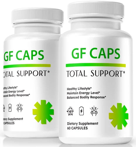 (2 Pack) GF Caps -  Advanced Formula to Support Healthy Blood Circulation