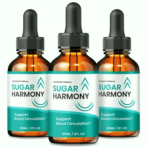 (3 Pack) Sugar Harmony Drops, Advanced Blood Health Support Formula