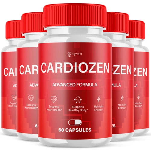 (5 Pack) Cardiozen Blood Health Advanced Support Glycogen Supplement 300 Capsule
