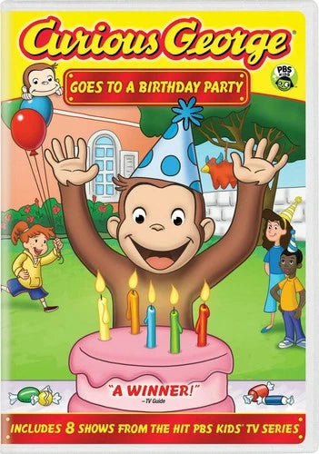 Curious George Goes to a Birthday Party DVD Jeff Bennett