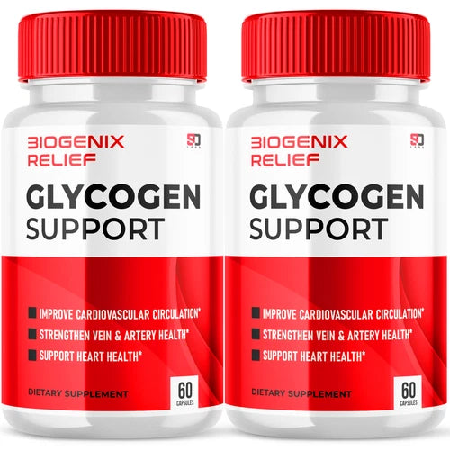 Biogenix Relief Pills for Glycogen Support and Metabolism (2 Pack)