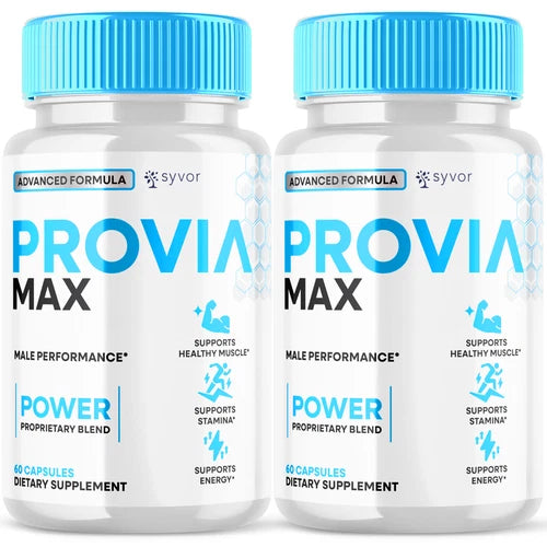 Provia Max Pills for Men Max Strength Provia Max Formula Supplement 120 Capsules
