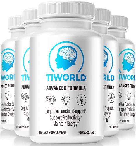 (5 Pack) Tiworld - Tiworld for Advanced Cognitve Health & Memory Support