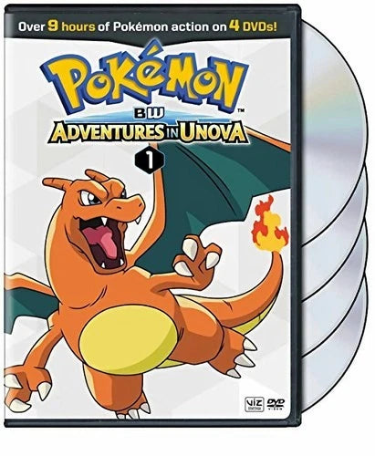 Pokemon BW Adventures in Unova Set 1 DVD