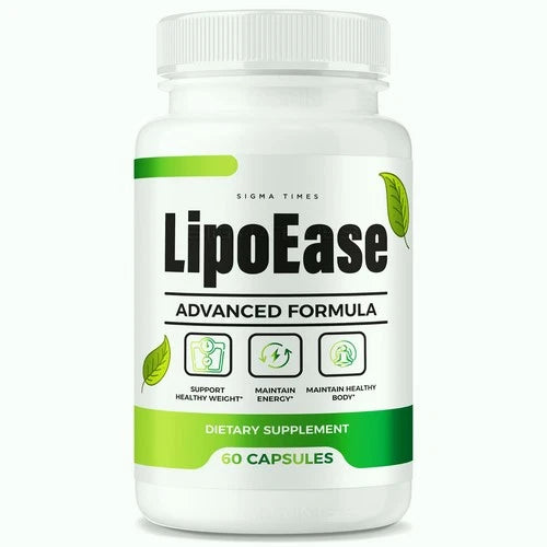 LipoEase Capsules, Lipo Ease Fat-Burning Formula for Weight Loss 60 ct
