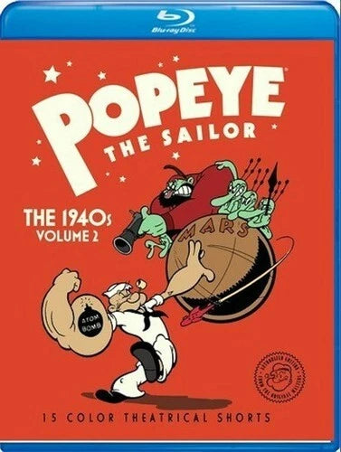 Popeye The Sailor The 1940s Volume 2 [Blu-ray] Blu-ray