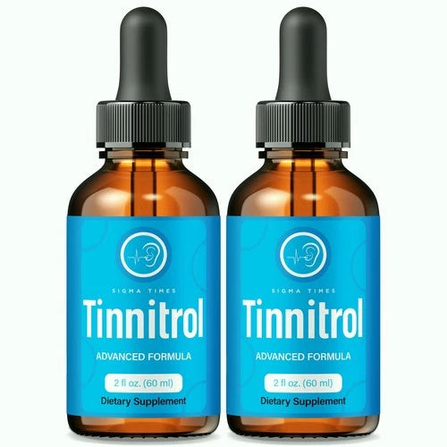 (2 Pack) Tinnitrol for Tinnitus - Liquid Drops Formula for Hearing Support