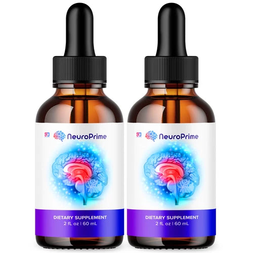 Neuro Prime Drops Supports Focus, Memory & Overall Mental Clarity (2 Pack)