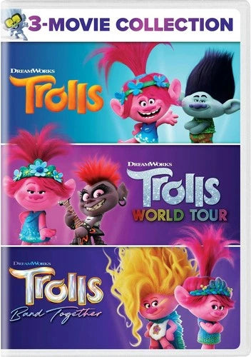 Trolls 3-movie Collection DVD