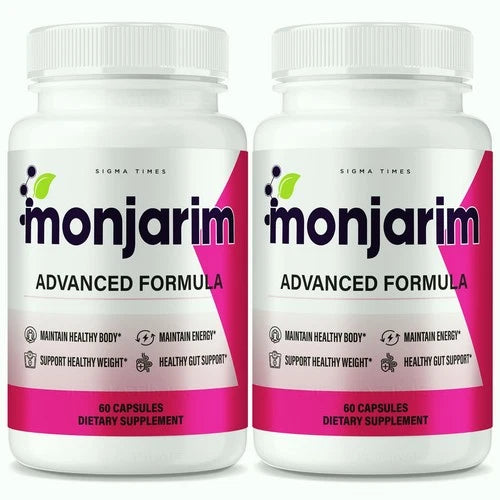 (2 Pack) Monjarim Capsules, Advanced Fat-Burning Formula for Weight Loss