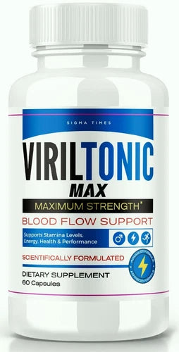 VirilTonic Max for Men, Male Health Pills for Vitality & Energy 60ct