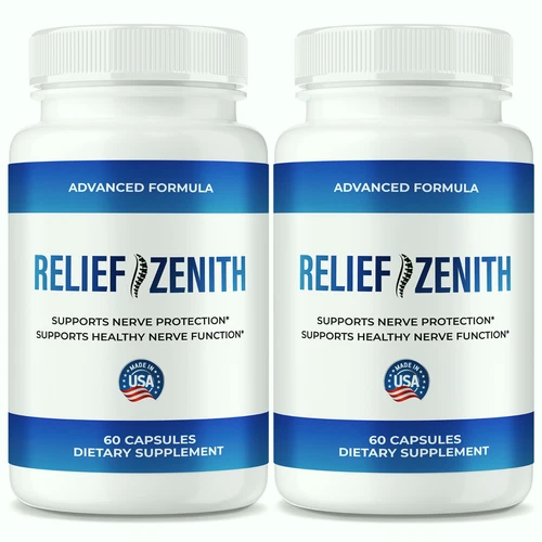 (2 Pack) Relief Zenith Capsules, ReliefZenith Advanced Formula for Nerve Health