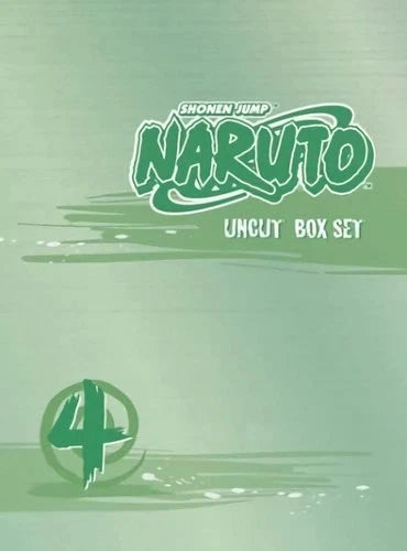 Naruto Uncut Box Set 4 Special Edition DVD