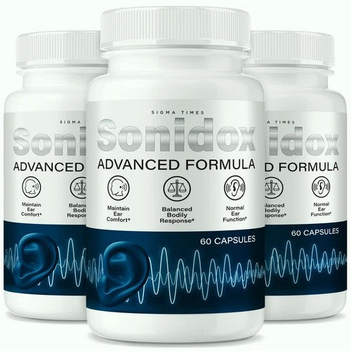 (3 Pack) Sonidox Capsules - Premium Hearing & Ear Support for Clearer Sound