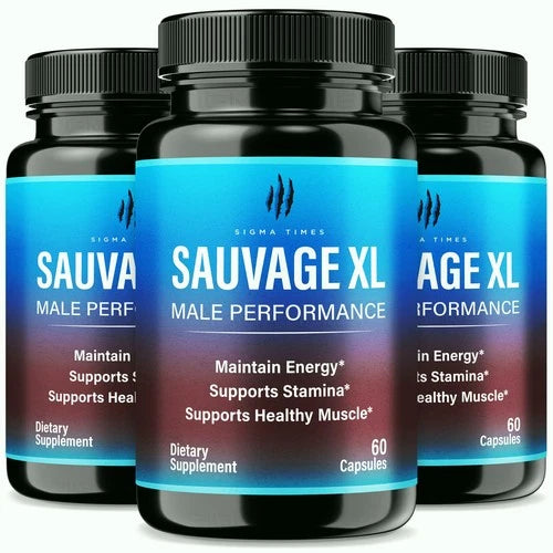 (3 Pack) Sauvage XL for Men - SauvageXL Male Performance Support