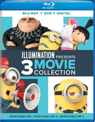 Illuminatiion Presents Despicable Me 3-Movie Collection Blu-ray Steve Carell