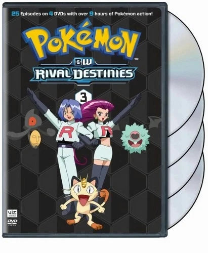 Pokemon Black & White Rival Destinies Set 3 DVD