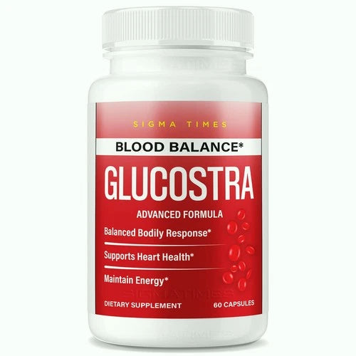 Glucostra - Advanced Blood Health Support Formula for Balanced Levels (60ct)