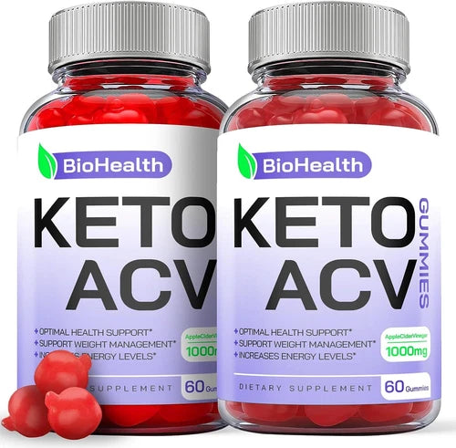Biohealth Keto Gummies - Biohealth ACV Gummys For Weight Loss ORIGINAL - 2 Pack