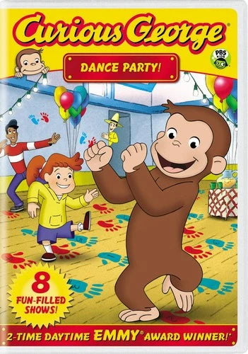 Curious George Dance Party! DVD Jeff Bennett