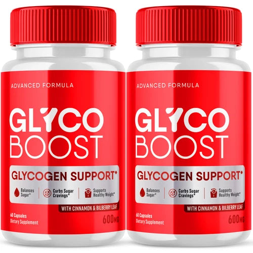 (2 Pack) Glyco Boost Pills - Glyco Boost Blood Health Support Formula - 120 Caps