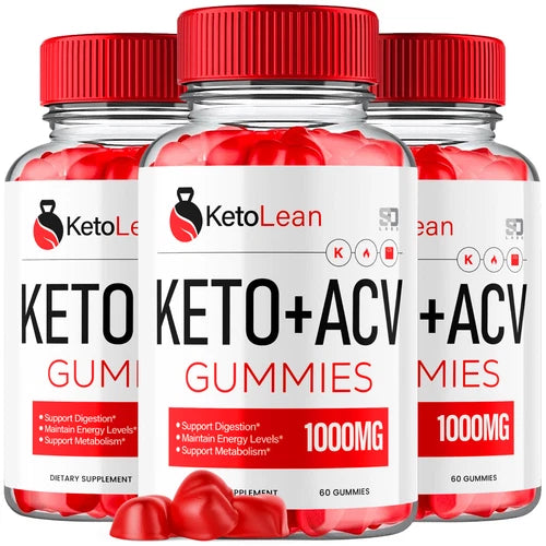 Keto Lean ACV Gummies -  KetoLean ACV Maximum Strength for Body Shaping (3 Pack)