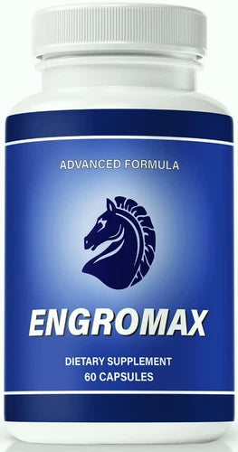 Engromax Capsules for Men, Pills to Supprot Male Stamina & Endurance 60ct