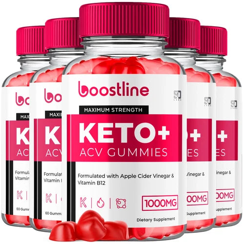 (5 Pack) Boostline Keto, Boost Line Keto ACV Weight Loss Gummies (300 Gummies)