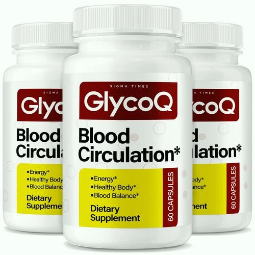 (3 Pack) GlycoQ Blood Support, Premium Glyco Q Glycogen Control for Daily Health