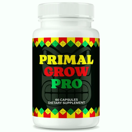 Primal Grow Pro for Men, Advanced Formula for Male Health Support 60ct