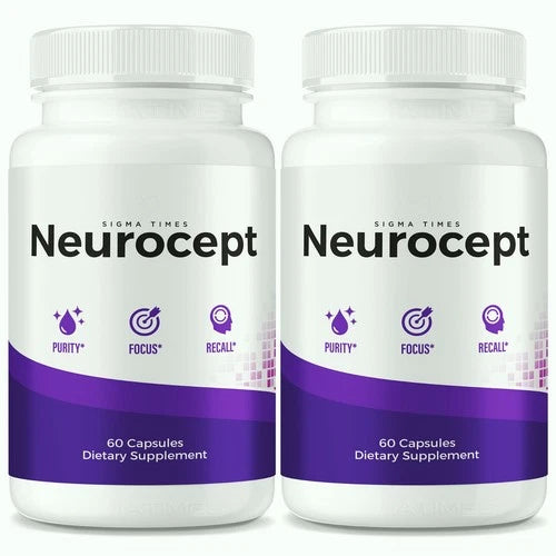 (2 Pack) Neurocept - Advanced Brain Supplement for Sharp Memory