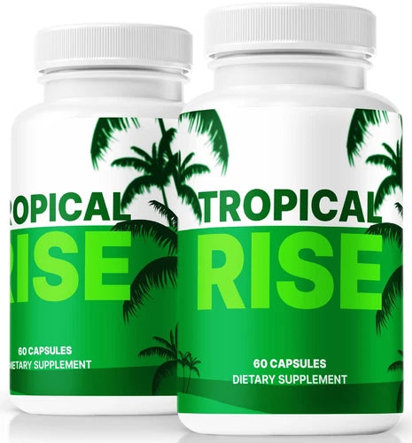 (2 Pack) Tropical Rise Pills, TropicalRise Supports Male Vitality & Performance