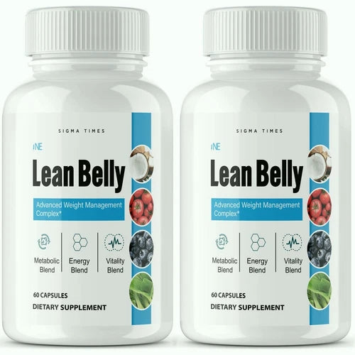 (2 Pack) ikaria Lean Belly Juice Weight Loss, Appetite Control Supplement pills